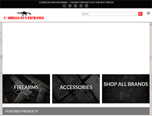 Tablet Screenshot of cordeliagunexchange.net